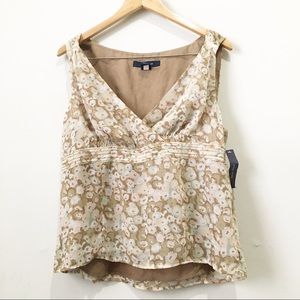 Jones wear new with tags floral abstract top
